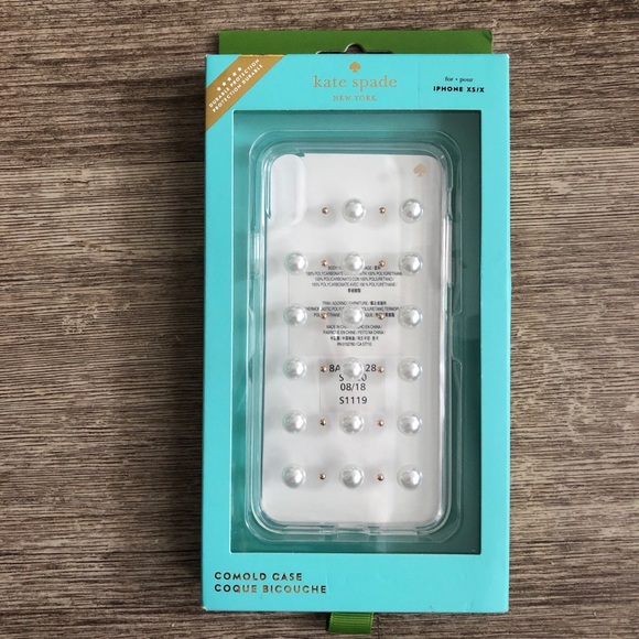 kate spade Accessories - kate spade pearl stud iPhone X/iPhone XS Case